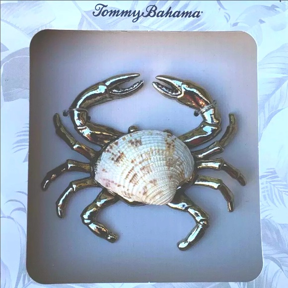 TOMMY BAHAMA BOTTLE STOPPER CRAB SEA SHELL - Picture 5 of 6